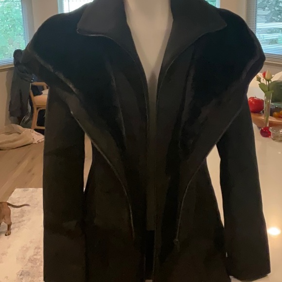 Soia and Kyo beautiful wool blend coat size s/p - Picture 5 of 5